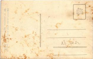 A Magyar Királyi Folyamőrség egyik őrnaszádja / Hungarian Royal River Guard ship. EMKE fotószalon (B...