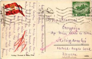 1915 Pola, Pula; Tegetthoff-Monument / WWI Austro-Hungarian Navy, K.u.K. Kriegsmarine, Admiral Teget...