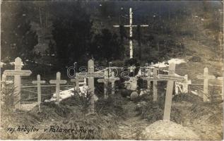 Voj. hrbytov v Palance, Rum. / WWI Austro-Hungarian K.u.K. military cemetery in Romania, soldiers graves. photo