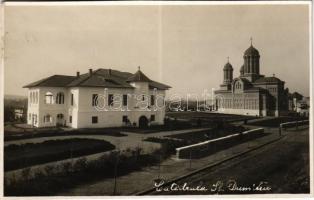 1933 Craiova, Catedrala Sf. Dumitru / cathedral. photo (cut)