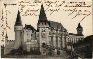 1917 Vajdahunyad, Hunedoara; vár. Wachter József kiadása / castle