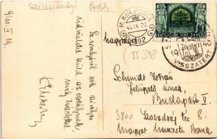 1940 Szilágysomlyó, Simleu Silvaniei; Nemzeti Bank / National Bank. Burkes photo + "1940 Szilág...