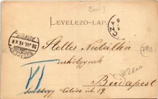 1898 (Vorläufer) Oravicabánya, Oravica, Oravicza, Oravita; Waldhaus am Lupp / erdészlak. C. Kehrer k...