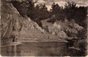 Szováta-fürdő, Baile Sovata; Vörös-tó. Szovátai fényképész kiadása / lake, spa (kopott sarkak / worn corners)