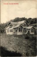 1909 Szováta-fürdő, Baile Sovata; nyaraló. Erdélyi Simon kiadása / spa, villa