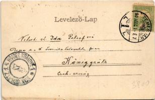 1900 Temesvár, Timisoara; Gyárváros, Béga balsor. Králicsek Béla kiadása / riverside (EK)