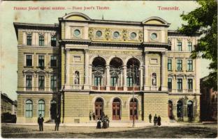 1906 Temesvár, Timisoara; Ferenc József színház / Franz Josefs Theater / theatre (EK)