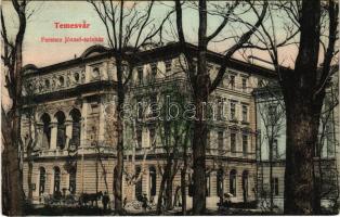 1909 Temesvár, Timisoara; Ferenc József színház / Franz Josefs Theater / theatre (EK)