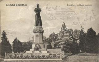 Gödöllő, Erzsébet királyné szobra (EK)