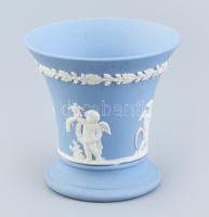 Wedgewood porcelán váza Biszkvit, jelzett, hibátlan 9 cm