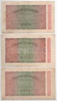 Németország / Weimari Köztársaság 1920. 2M + 1922. 1000M (2x) + 5000M + 1923. 20.000M (3x) + 1933. 5...