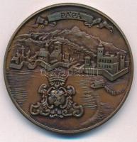 Lantos Györgyi (1953-) 1990. MÉE Pápa / Éremgyűjtők 20. Vándorgyűlése bronz emlékérem (42mm) T:1-