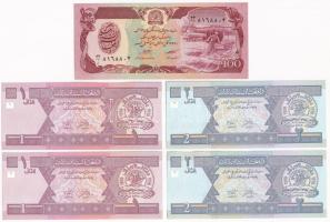 Afganisztán DN (1979-1991) 100A + 2002. 1A (2x) + 2A (2x) T:I
Afghanistan ND (1979-1991) 100 Afghan...