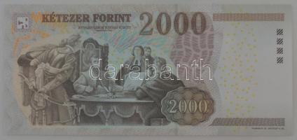 2013. 2000Ft "CC 7384271", csak két aláírással! T:I Adamo F56J1