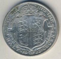 Nagy-Britannia 1922. 1/2Cr Ag T:3