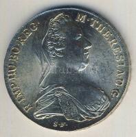 Ausztria 1780. SF Thaler Ag "Mária Terézia" újveret T:1