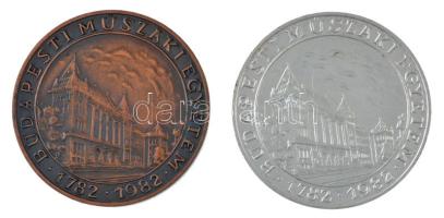 Kákonyi István (1917-1993) 1982. "Budapesti Műszaki Egyetem / Vásárhelyi Pál" 2xklf kétold...