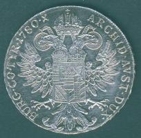 Ausztria 1780. SF Thaler Ag "Mária Terézia" újveret T:1/2
