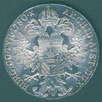 Ausztria 1780. SF Thaler Ag "Mária Terézia" újveret T:1/2