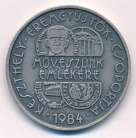 Bogár Lívia (1957- ) 1984. "Képíró Zoltán / Művészünk emlékére Keszthelyi Éremgyűjtők Csoportja...