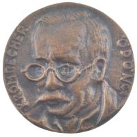 Dr. Sós András (1943-) 1970. Dr. Krompecher Ödön / Születése százéves évfordulója kétoldalas bronz emlékérem (48mm) T:1-