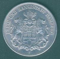 Német Mellékterületek / Hamburg 1923. 1/2 millió M alu T:2 k