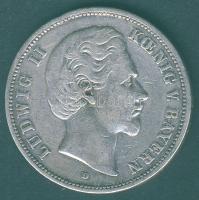 Német Birodalom / Császárság / Bajorország 1875. 5M Ag T:3 ü
