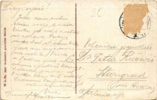 1911 Fiume, Rijeka; Piazza Ürmény / Ürmény tér, színház / square, theatre. W.L. Bp. 3808. (Rb)