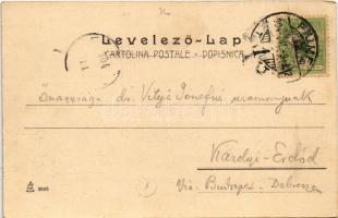 1904 Fiume, Rijeka; Grand Hotel Europe and Lloyd, restaurant