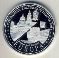 NSZK 2008. "Európai kulturális fővárosok" Ag 20,2g T:PP