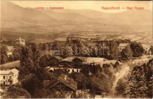 Rajecfürdő, Rajecz-fürdő, Rajecké Teplice; látkép, nyaralók. Jassniger H. kiadása / general view with villas, spa (vágott / cut)