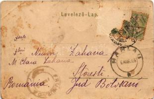 1905 Rajecfürdő, Rajecz-fürdő, Rajecké Teplice; látkép. Jassniger P. W. és fia kiadása / general vie...