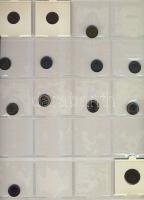 Hollandia 1948-1980. 1c - 2 1/2 G forgalmi pénz tétel 133 klf db, erre való speciális albumban T:1,2...