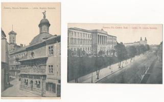Lviv, Lwów, Lemberg; 5 pre-1945 postcards