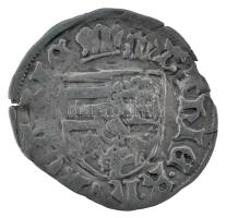 1482-1490. Denár Ag "I. Mátyás" (0,46g) T:2- Hungary 1482-1490. Denar Ag "Matthias I&...