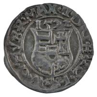 1572K-B Denár Ag "Miksa" (0,50g) T:1- Hungary 1572K-B Denar Ag "Maximilian" (0,5...