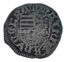 1482-1490. Denár Ag "I. Mátyás" (0,48g) T:2,2- Hungary 1482-1490. Denar Ag "Matthias ...