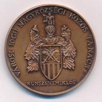 Bognár György (1944-) ~1990-2000. "Emlékül / Városi Jogú Nagyközségi Közös Tanács - Kunszentmik...