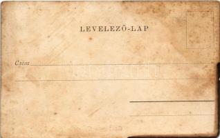 Ada Kaleh, Adakalé; Töröm emléktábla. Hadschi Jahja Ariff kiadása / Turkish monument (fl)