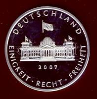 Németország 2007. "EU-tanácselnökség" Ag 10,1g T:PP