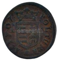 1707K-B Rézpoltúra "II. Rákóczi Ferenc" (2,38g) T:2,2- Hungary 1707K-B Poltura "Franc...