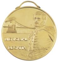2001. "Bécs-Budapest Supermarathon / Széchenyi István Memorial Regatta" aranyozott bronz e...