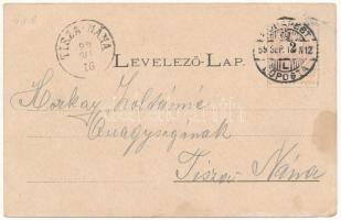 1899 (Vorläufer) Brassó, Kronstadt, Brasov; Schützenhaus, Marktplatz mit der Schwarzkirche, Rathaus....