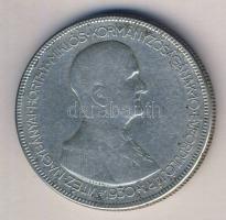 1930. 5P Ag "Horthy jobbra" T:3