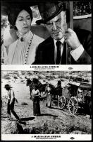 cca 1967 ,,Hallgatag ember" című amerikai westernfilm jelenetei és szereplői (főszereplő Paul N...