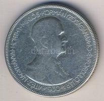 1930. 5P Ag "Horthy jobbra" T:3