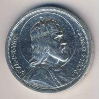 1938. 5P Ag "Szt. István" T:2 pici foltokkal