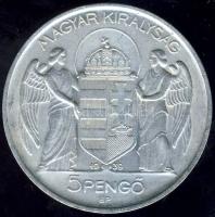 1939. 5P Ag "Horthy balra" T:2