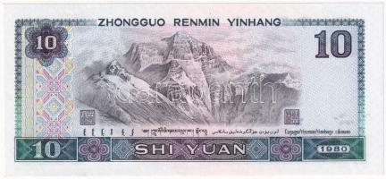 Kína 1980. 10Y T:I,I- 
China 1980. 10 Yüan C:UNC,AU 
Krause 887