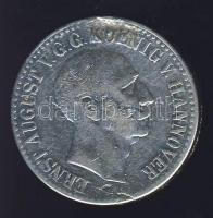 Német Államok / Hannover 1846. Thaler Ag Ernst August T:3 f ny